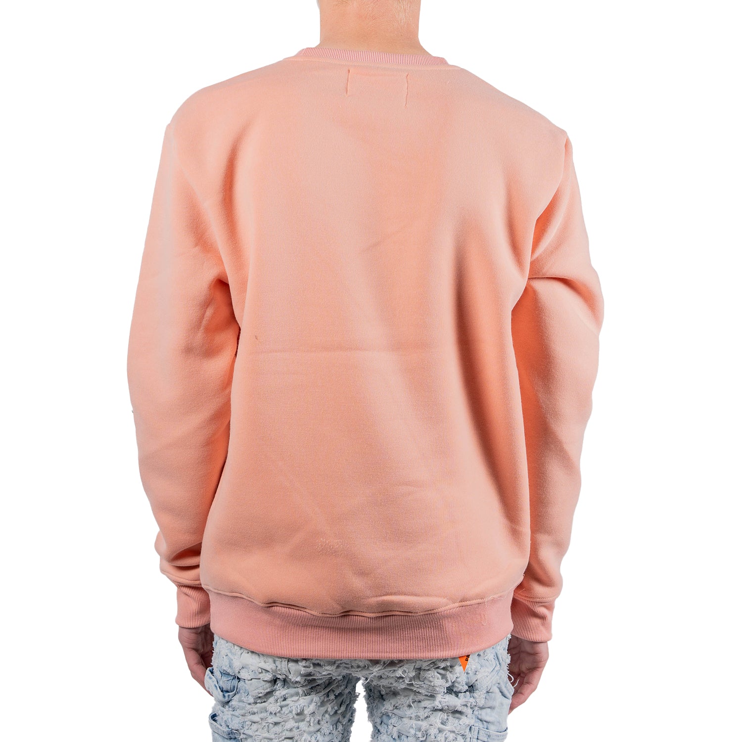 Men's Rich Teddy Bear Cash Graphic Sweatshirt | Pink