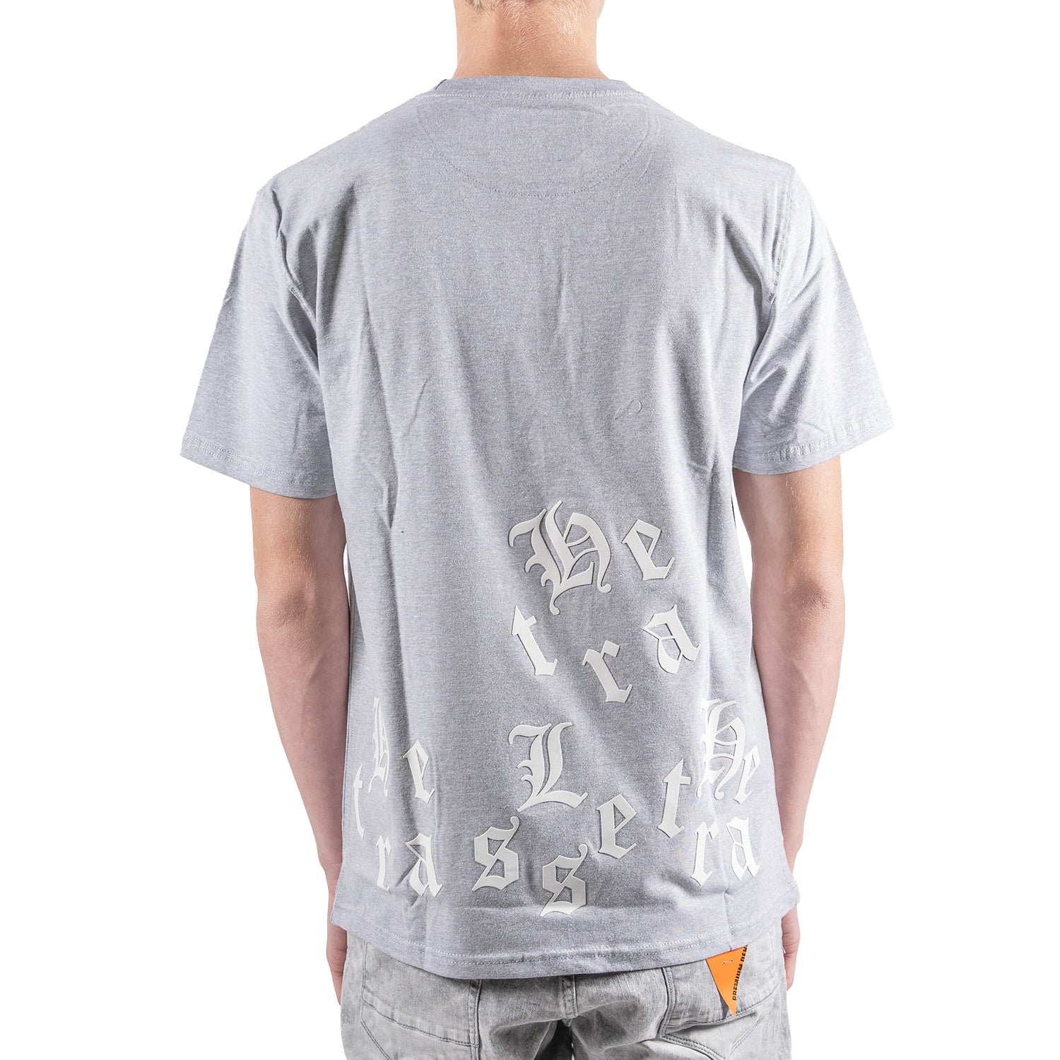 Men's Gothic Letter Graphic T-Shirt | Heather Grey