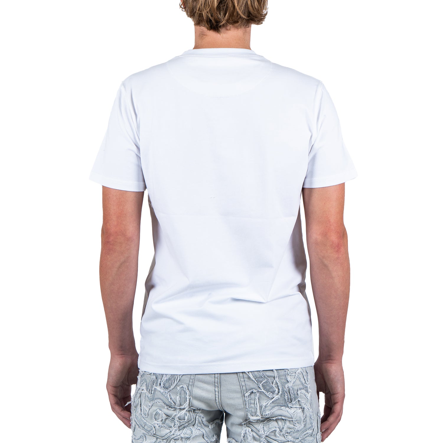 Men's Imma Eat Regardless Graffiti Tee | White / Grey