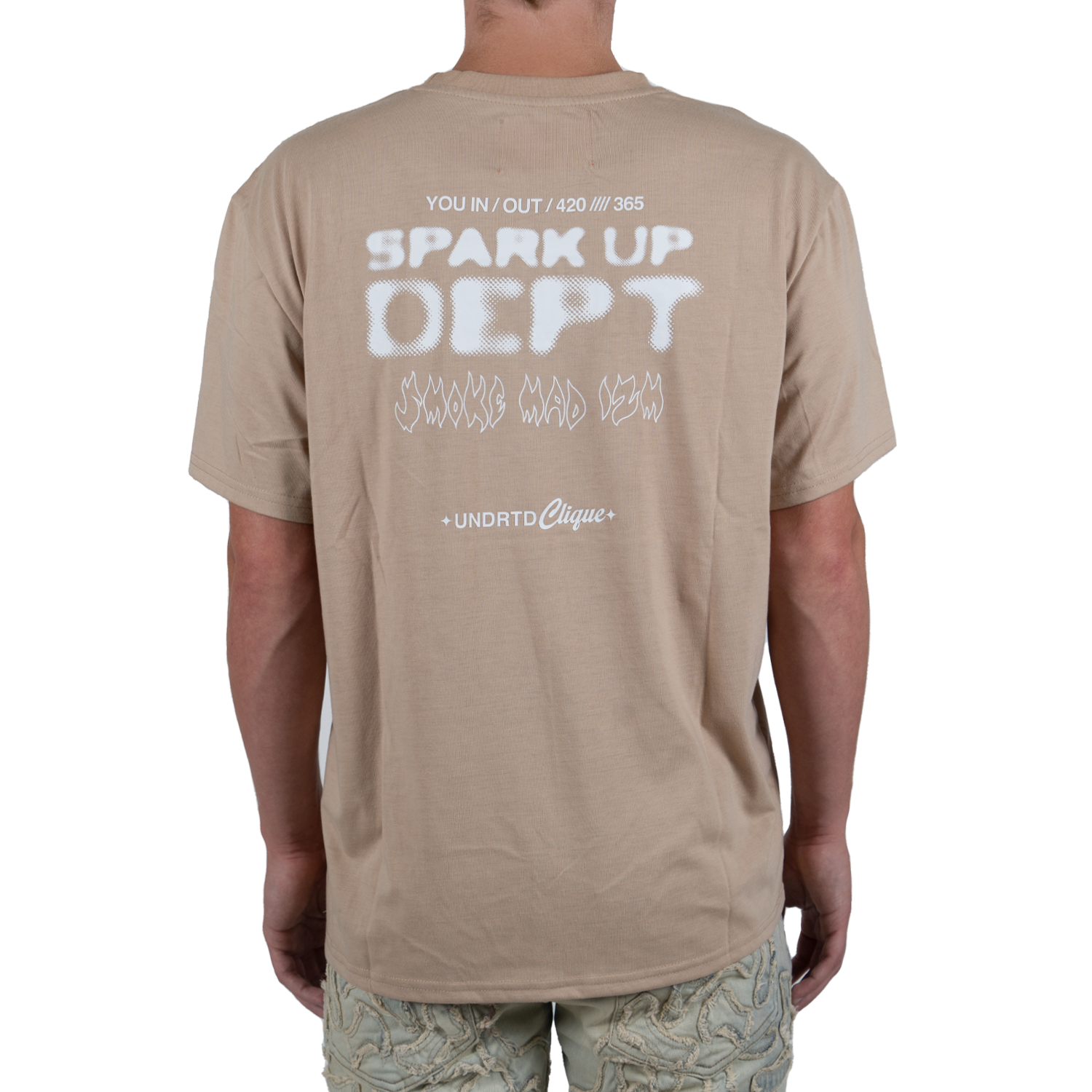 Men's Rack Goods Spark Up Tee | Tan
