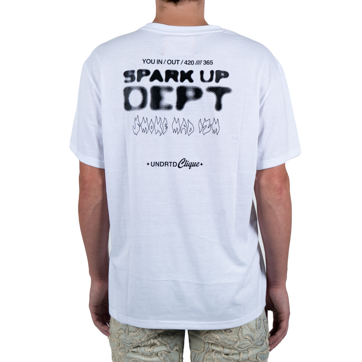 Men's Rack Goods Spark Up Tee | White