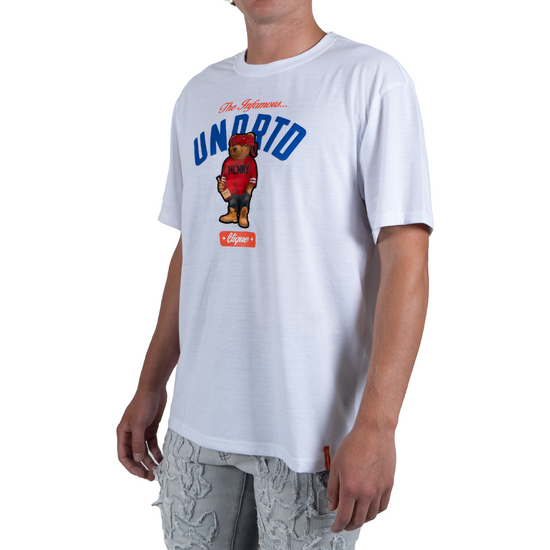 Men's UNDRTD Teddy Henny Tee | White