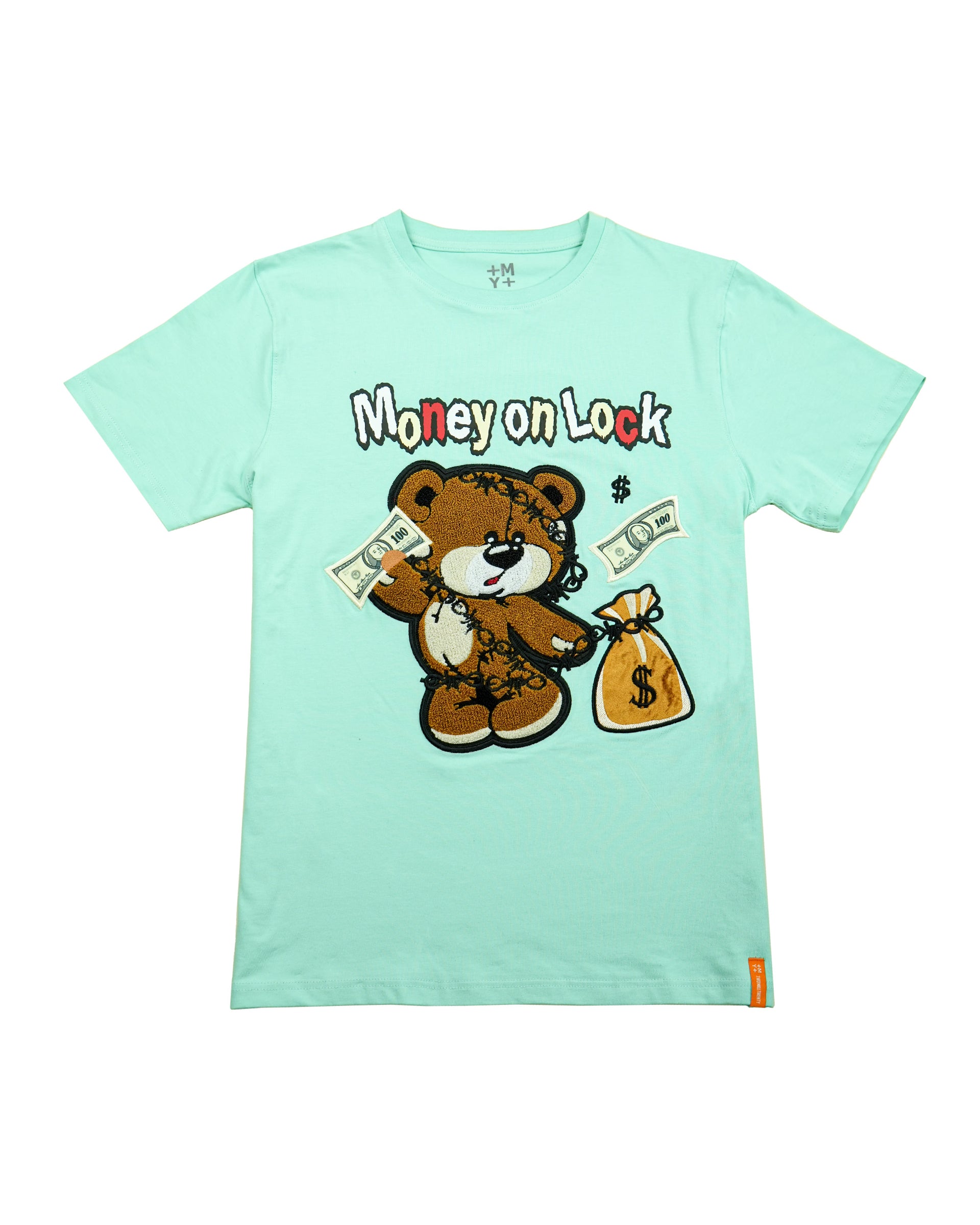 Men's "Money on Lock" Graphic T-Shirt | Mint