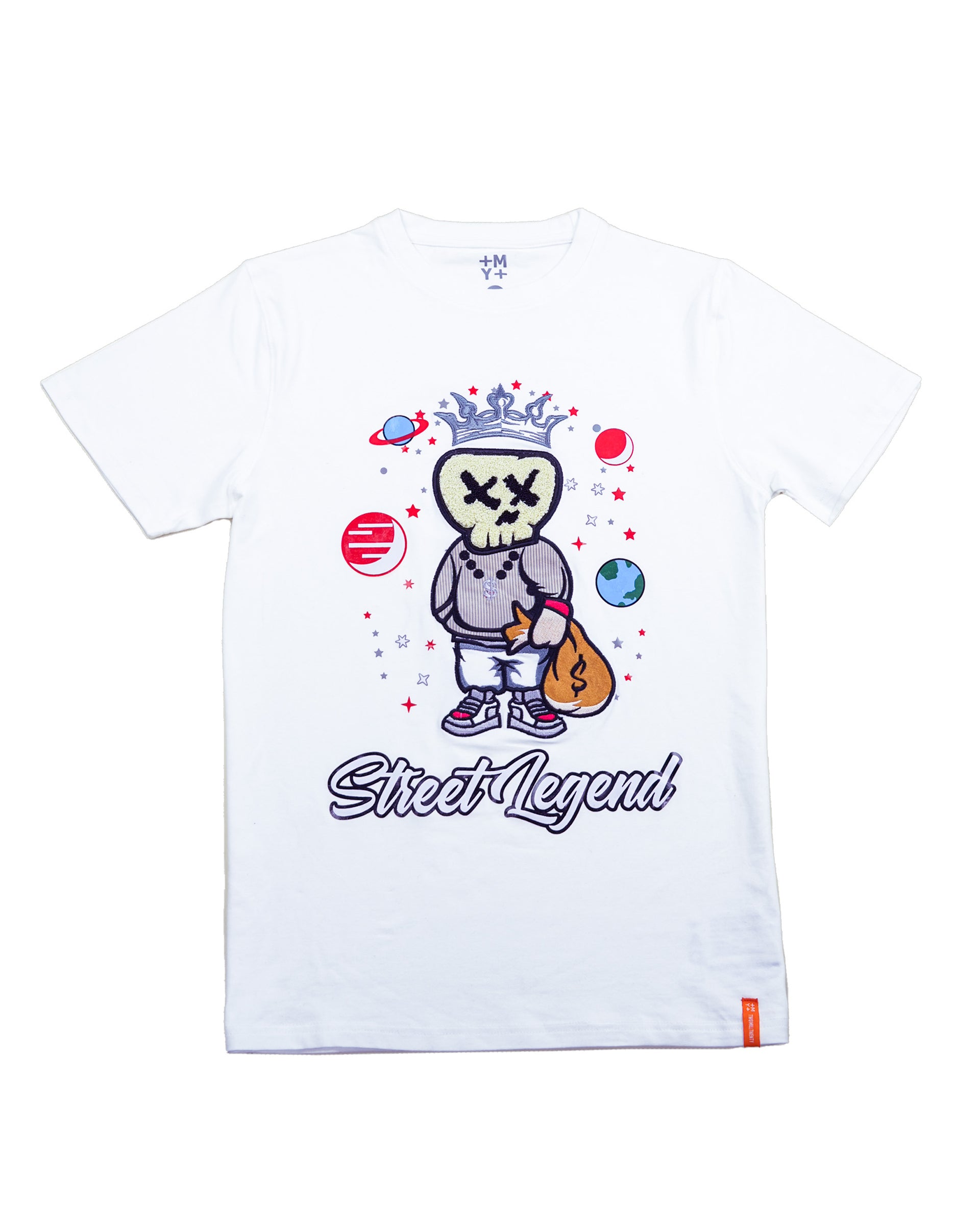 Men's "Street Legend" Graphic T-Shirt | White