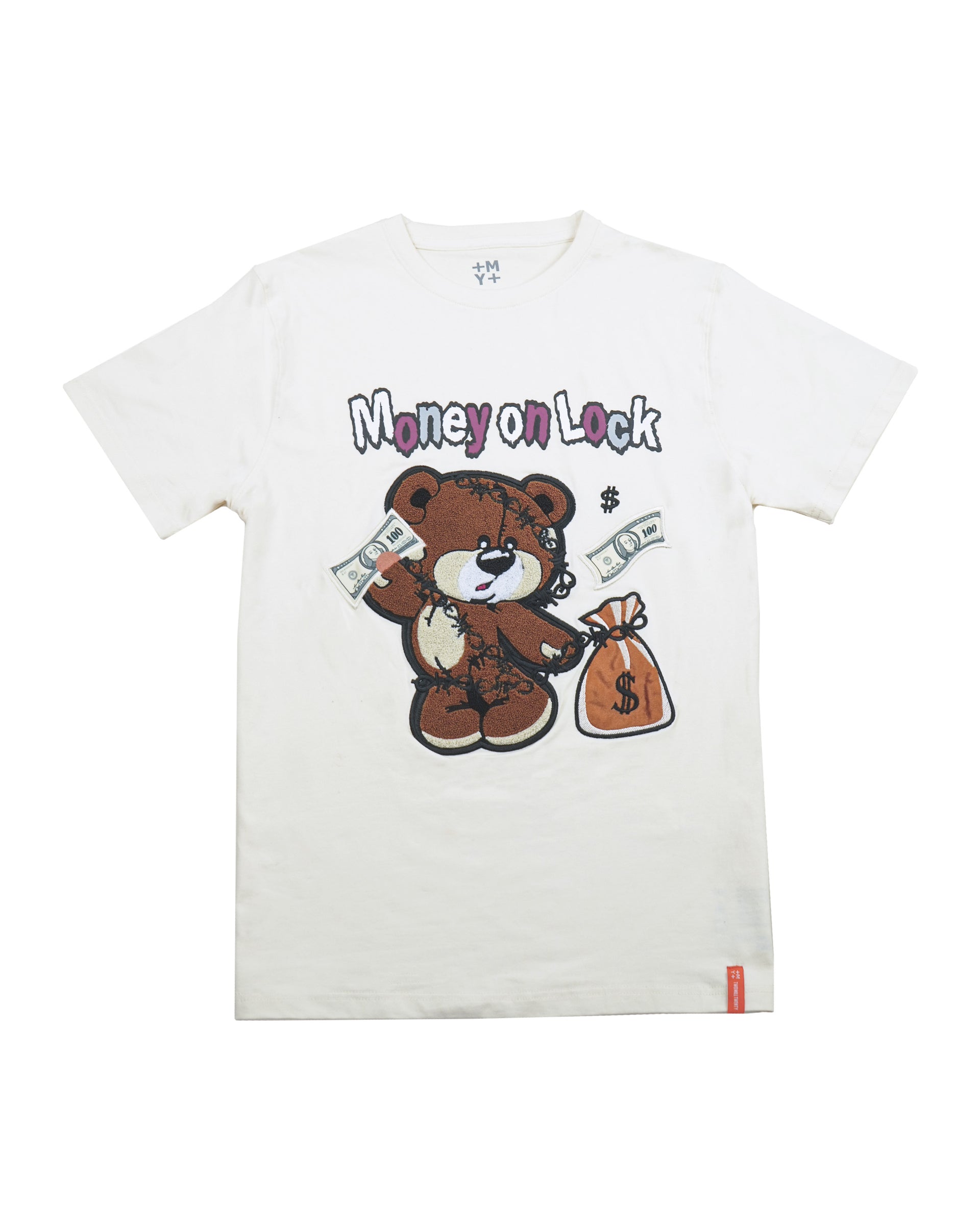 Men's "Money on Lock" Graphic T-Shirt | Ivory