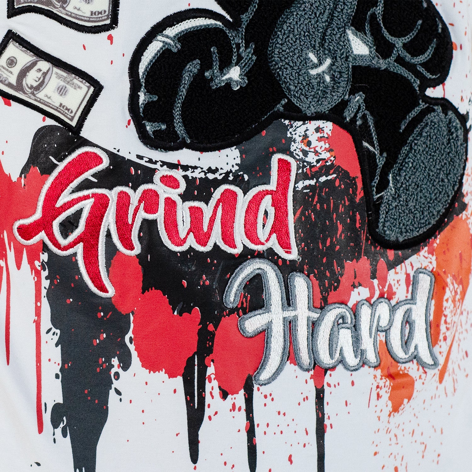 Men's Grind Hard Tee | White
