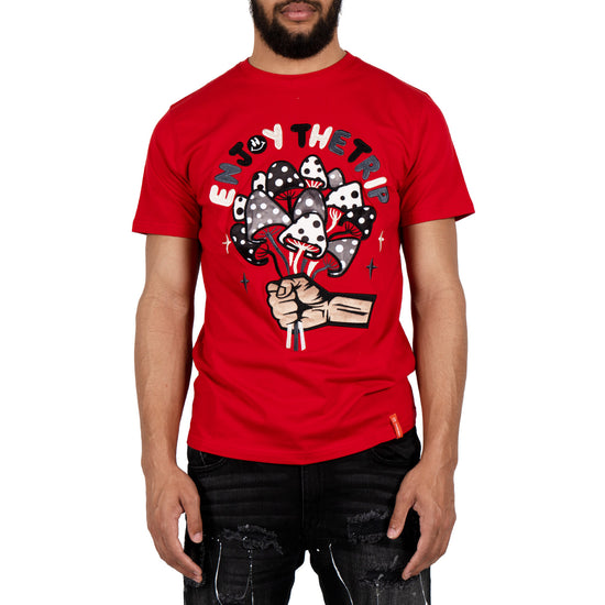 Men's Enjoy the Trip Tee | Red