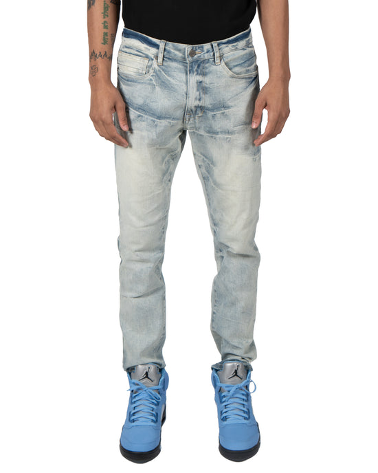 HOWARD | Essential Clean Jeans in Hull Blue