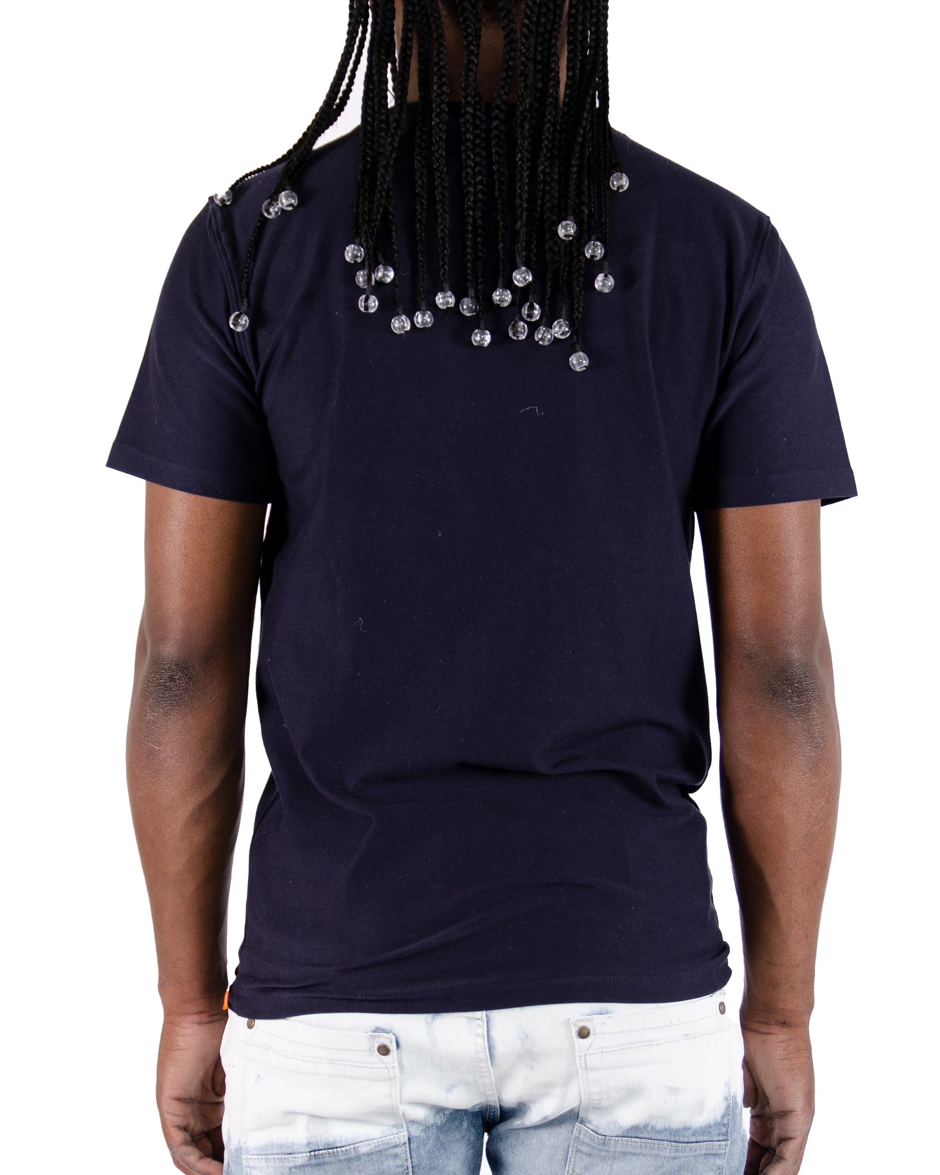 Men's Inverse Logo Graphic T-Shirt | Navy