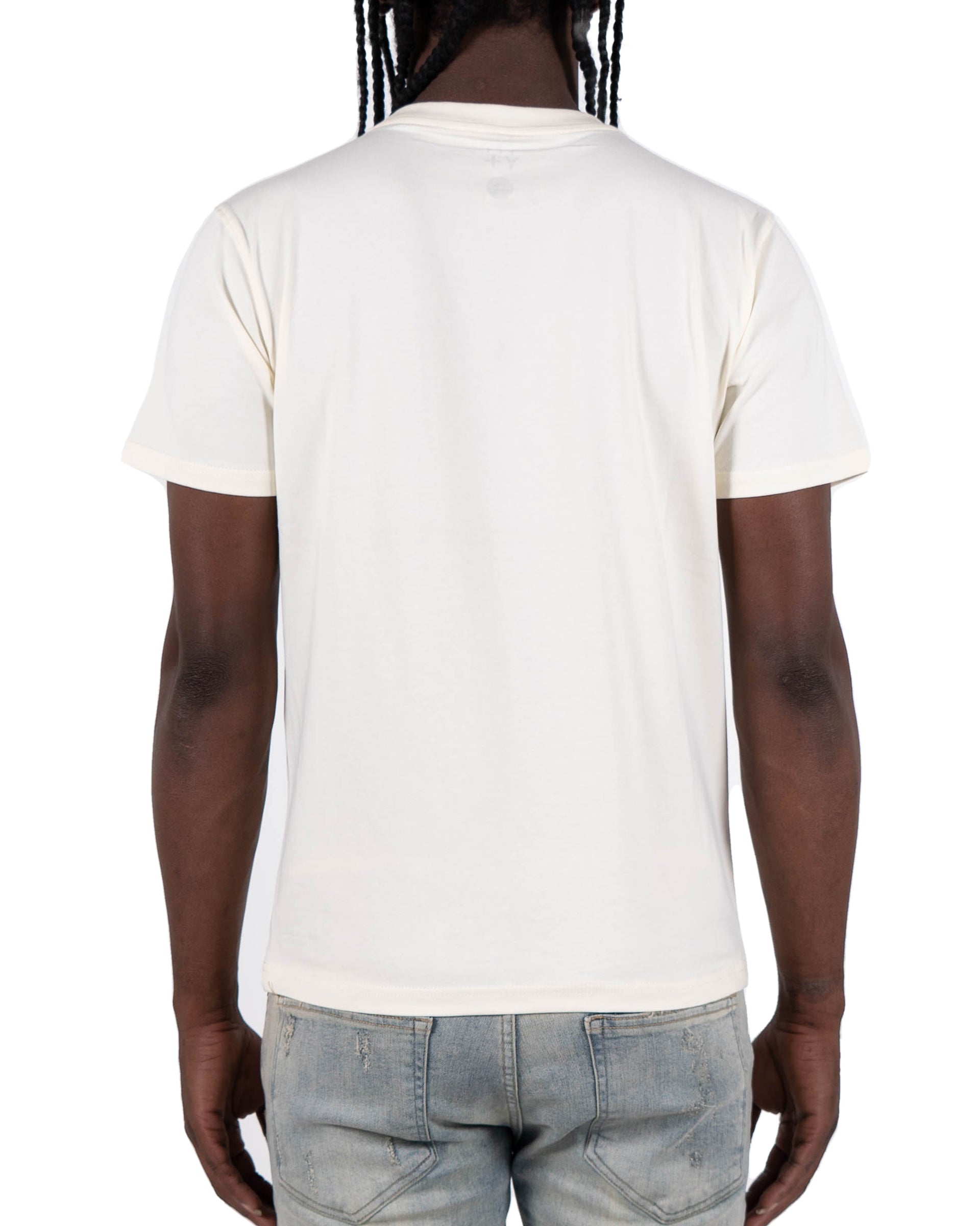 Men's "The Bank Is Open" Graphic T-Shirt | Off White