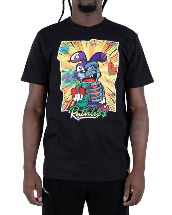 Men's "Ruthless" Graphic T-Shirt | Black