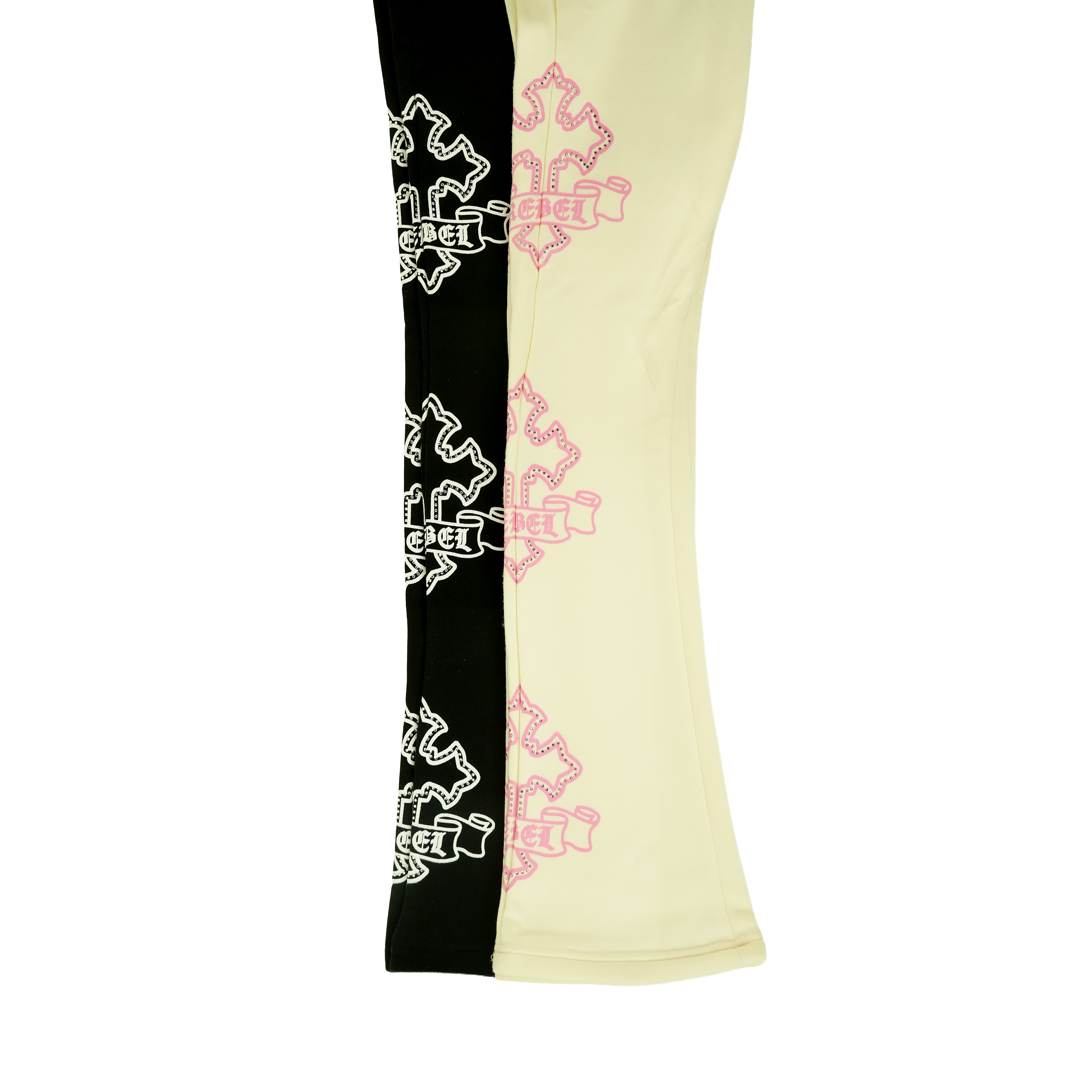 Men's Gothic Rebel Joggers | Cream