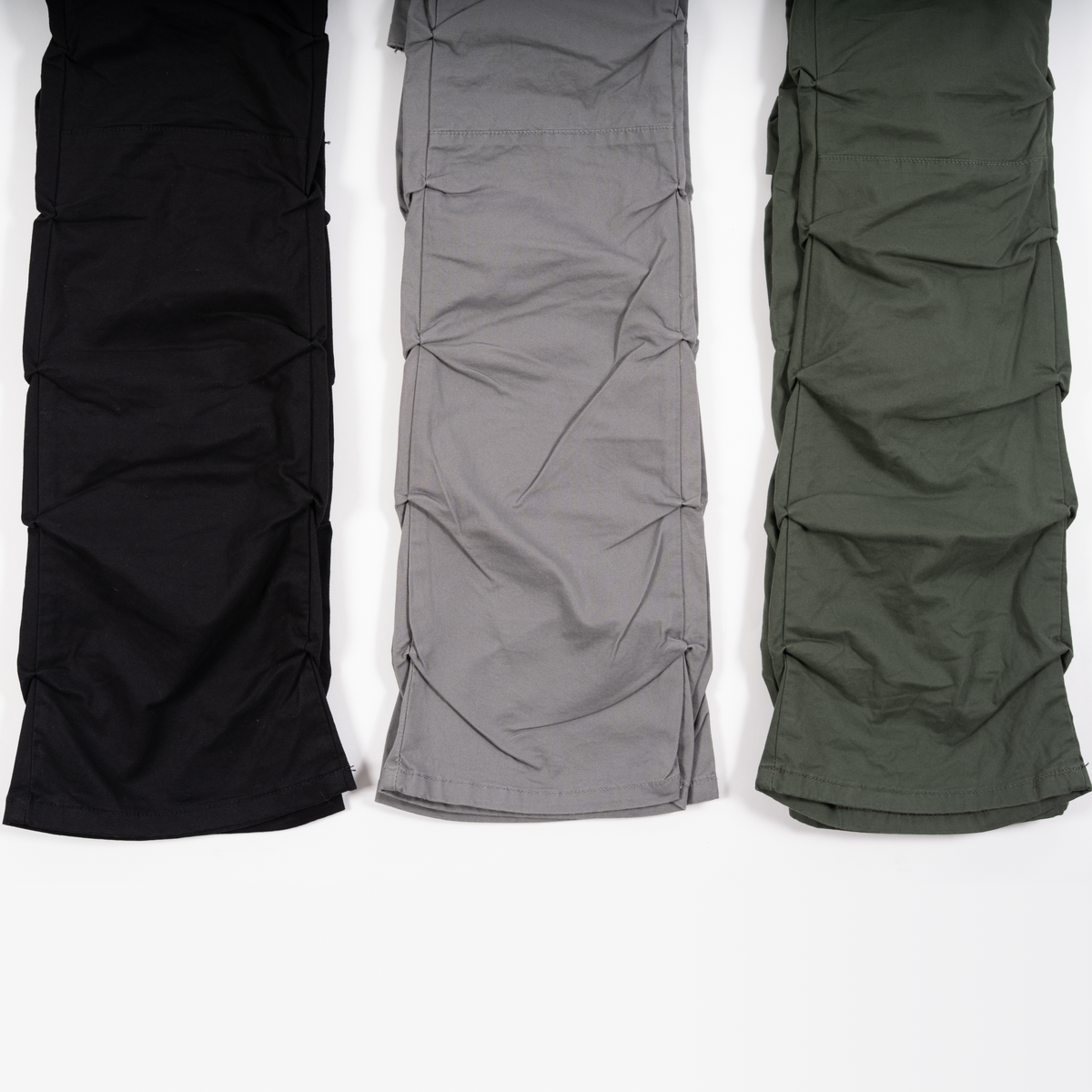 APEX Cargo Stacked Pants - Black