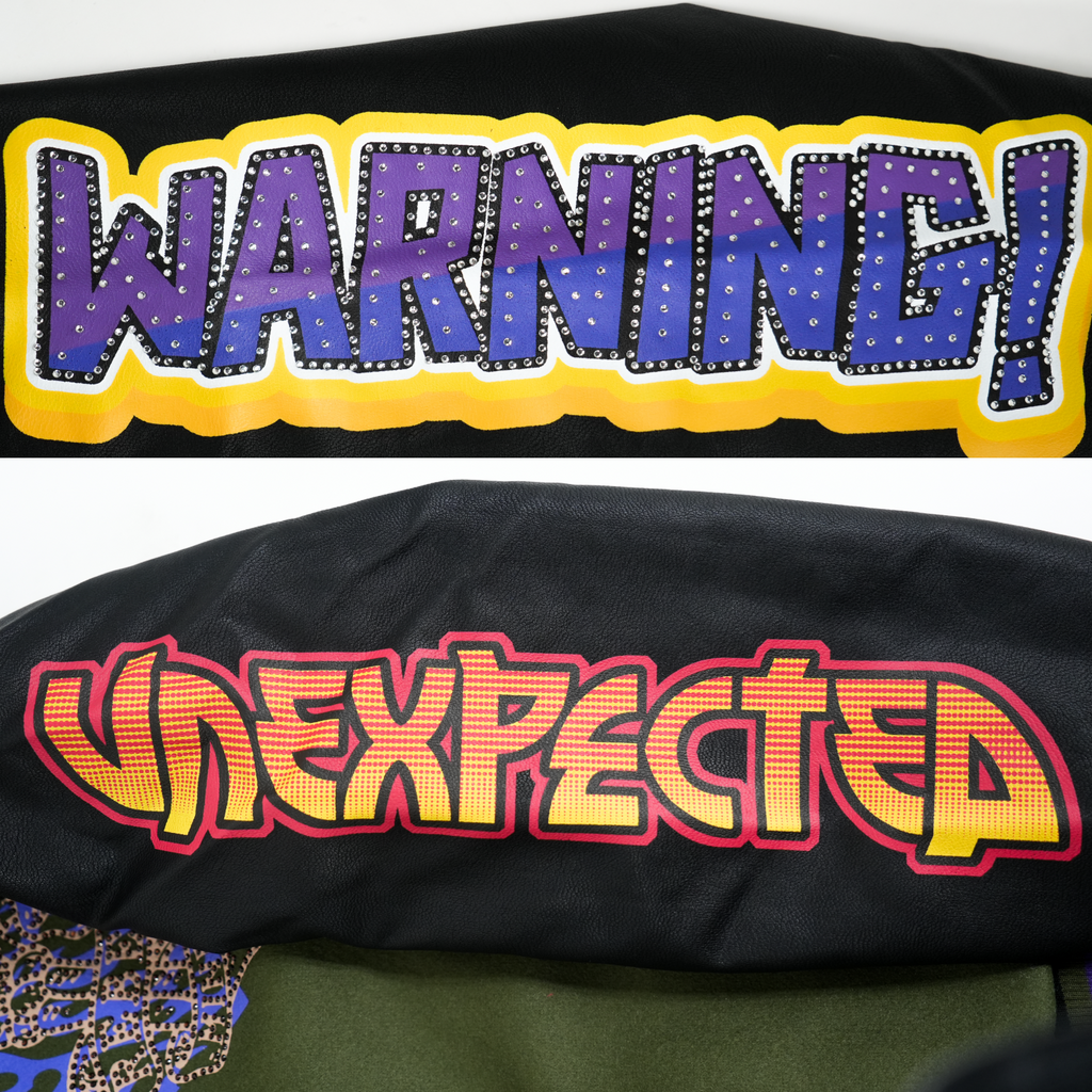 Men's Madness Varsity Bomber Jacket | Olive