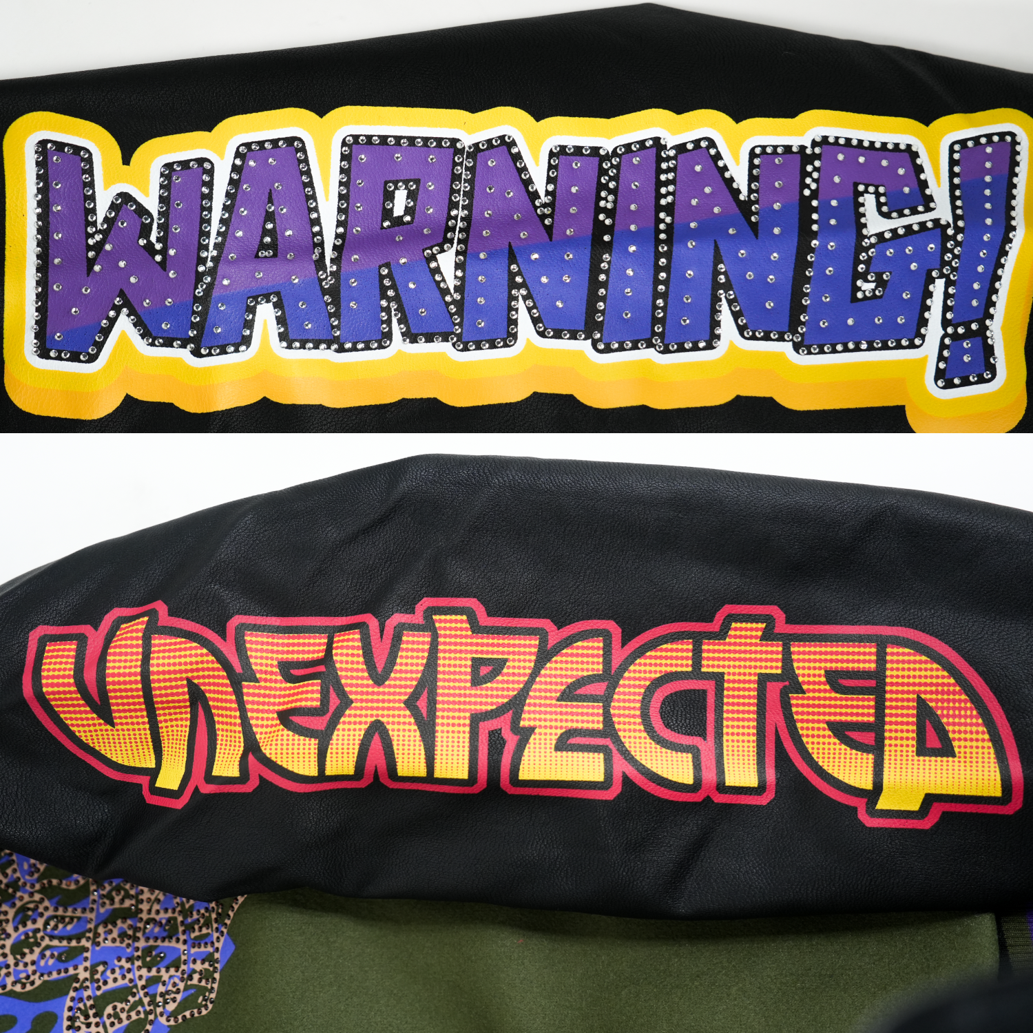 Men's Madness Varsity Bomber Jacket | Olive