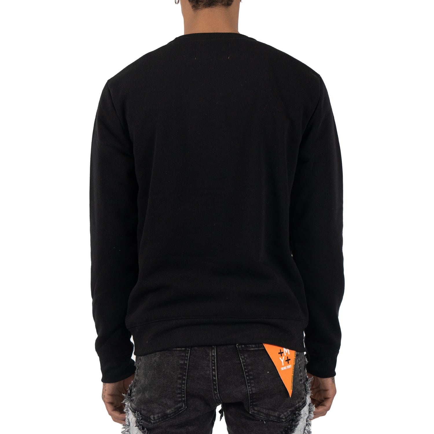 Men's Vitruvian Teddy Bear Crewneck Sweatshirt | Black