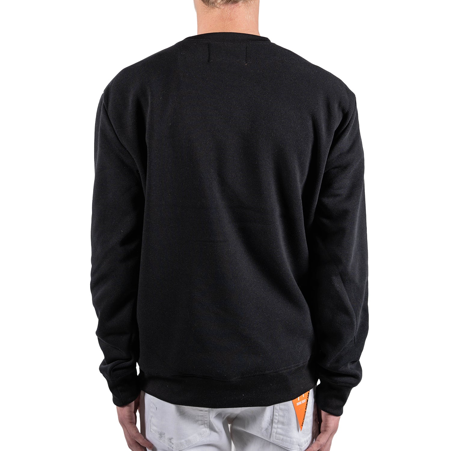 Men's Black Cat Panther Crewneck Sweatshirt | Black