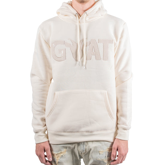 Men's GOAT Cream Fleece Hoodie | Off White