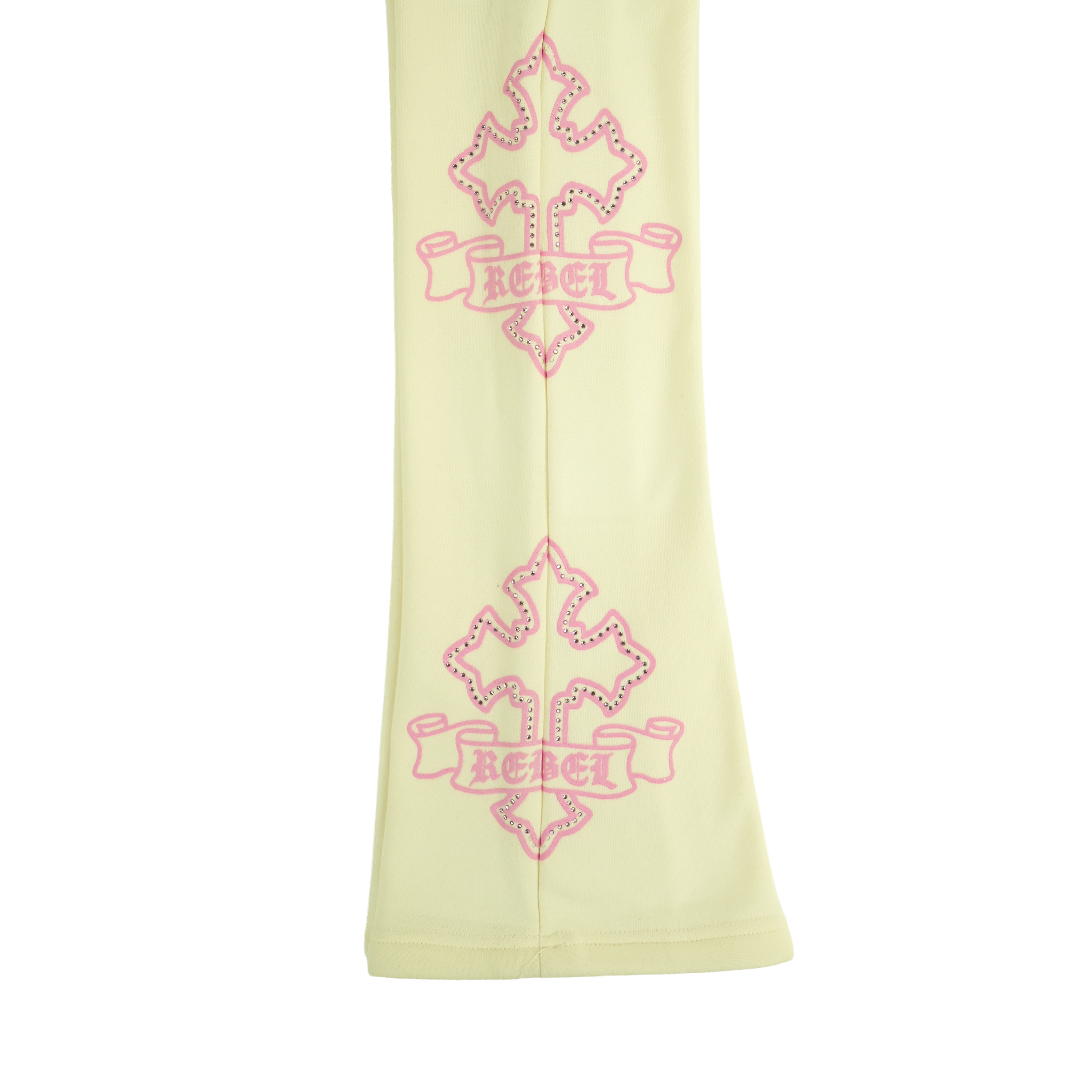 Men's Gothic Rebel Joggers | Cream