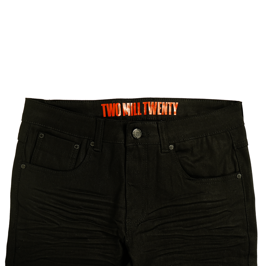 Men's Relaxed Slim Fit Jeans | Jet Black