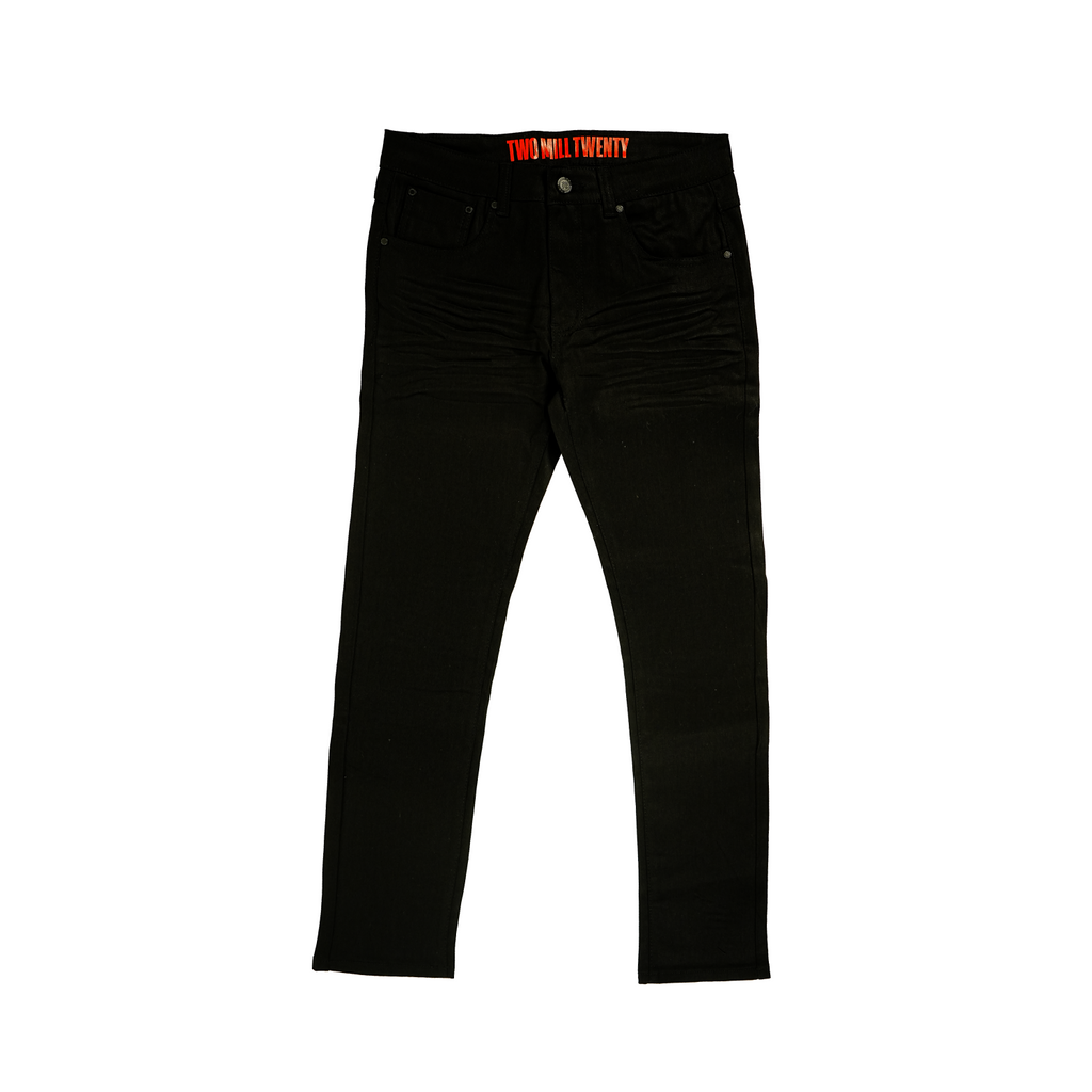 Men's Relaxed Slim Fit Jeans | Jet Black
