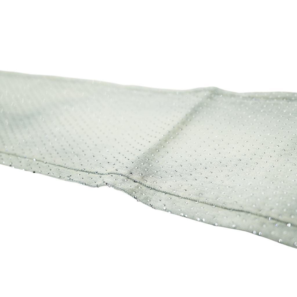 Men's Light Wash Crystal Rhinestone Straight Leg Jeans