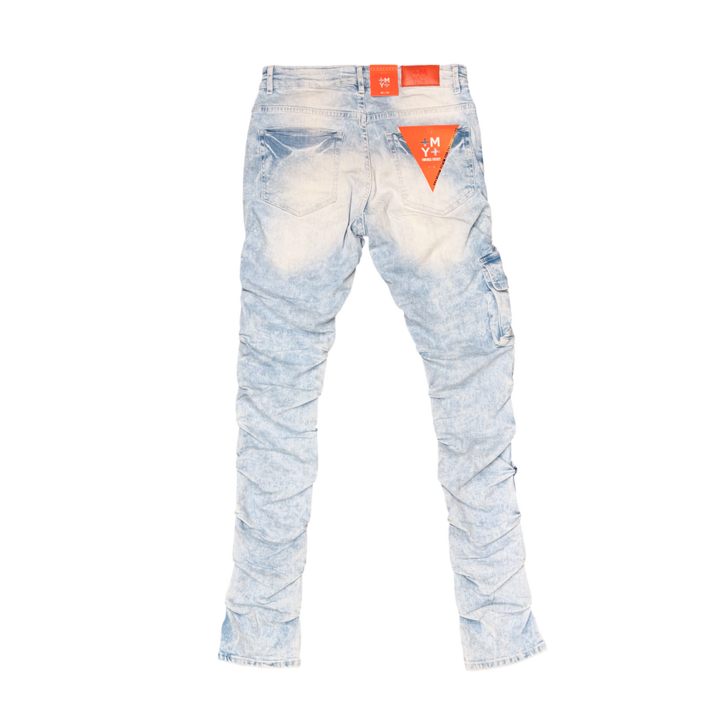 Men's Cargo Skinny Stacked Jeans | Vintage