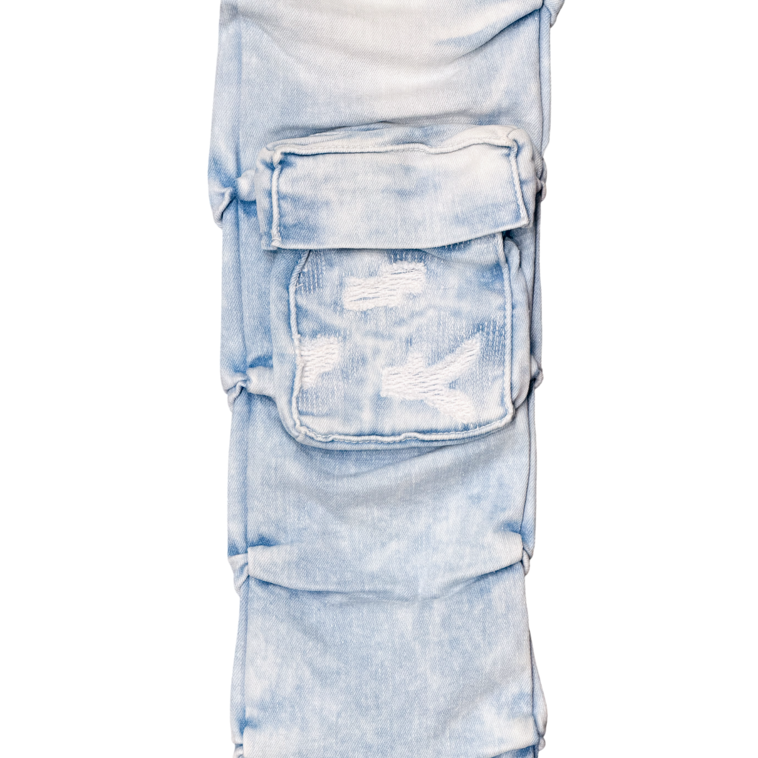 Men's Cargo Skinny Stacked Jeans | Vintage
