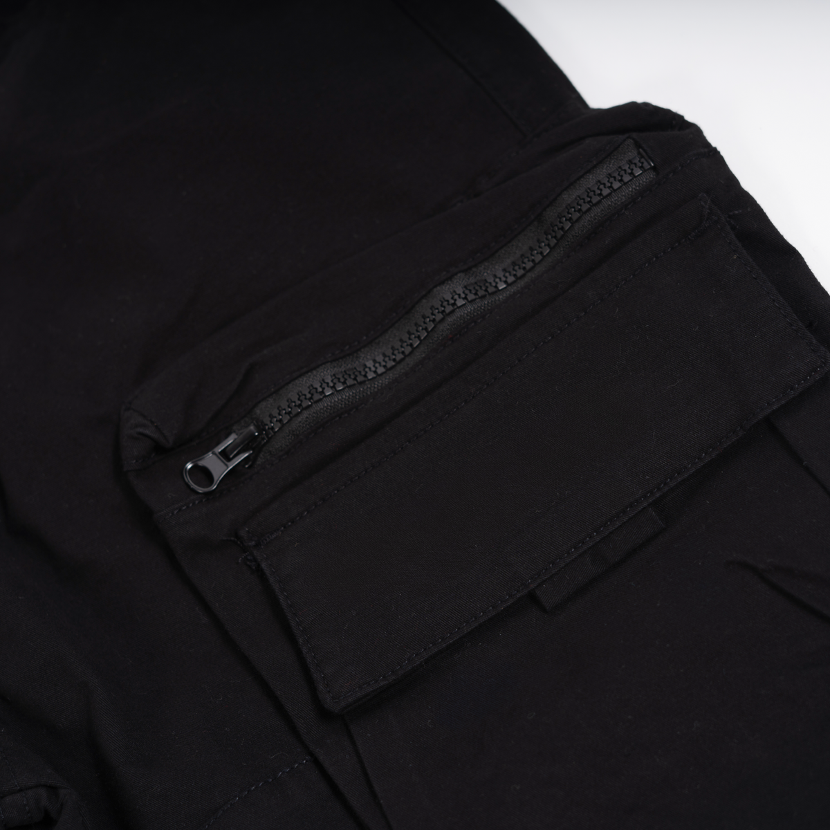 APEX Cargo Stacked Pants - Black