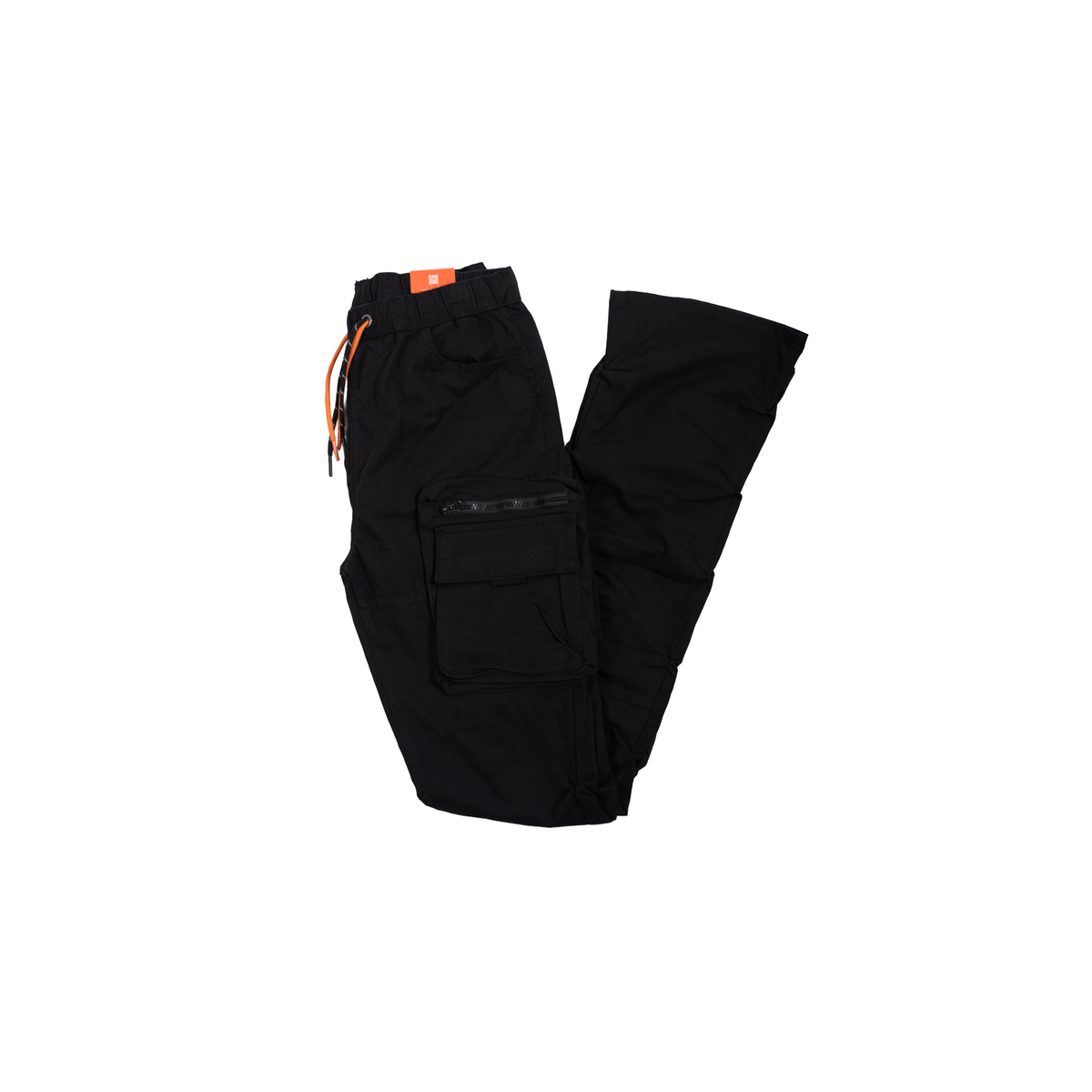APEX Cargo Stacked Pants - Black