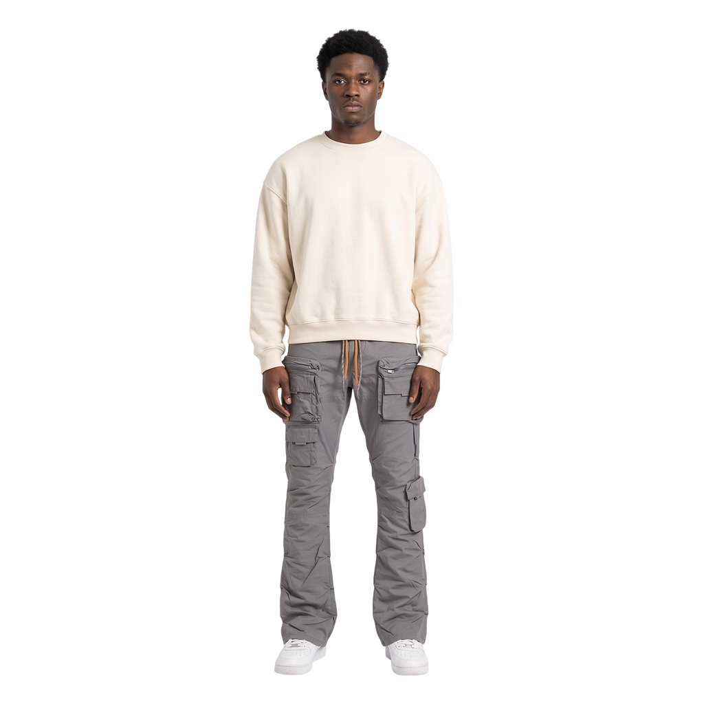 APEX Cargo Stacked Pants - Gray