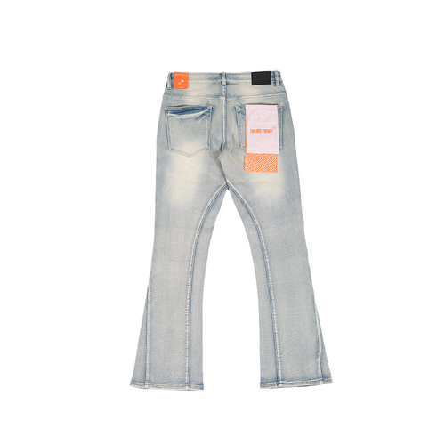 MAXWELL | Rip & Repair Bootcut Jeans in Vintage