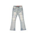 MAXWELL | Rip & Repair Bootcut Jeans in Vintage