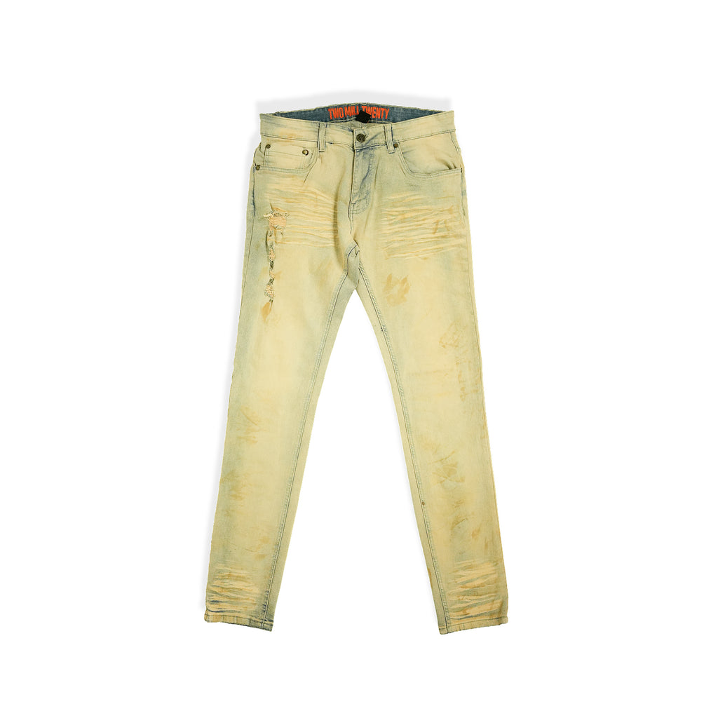 Men's Vintage Wash Skinny Jeans