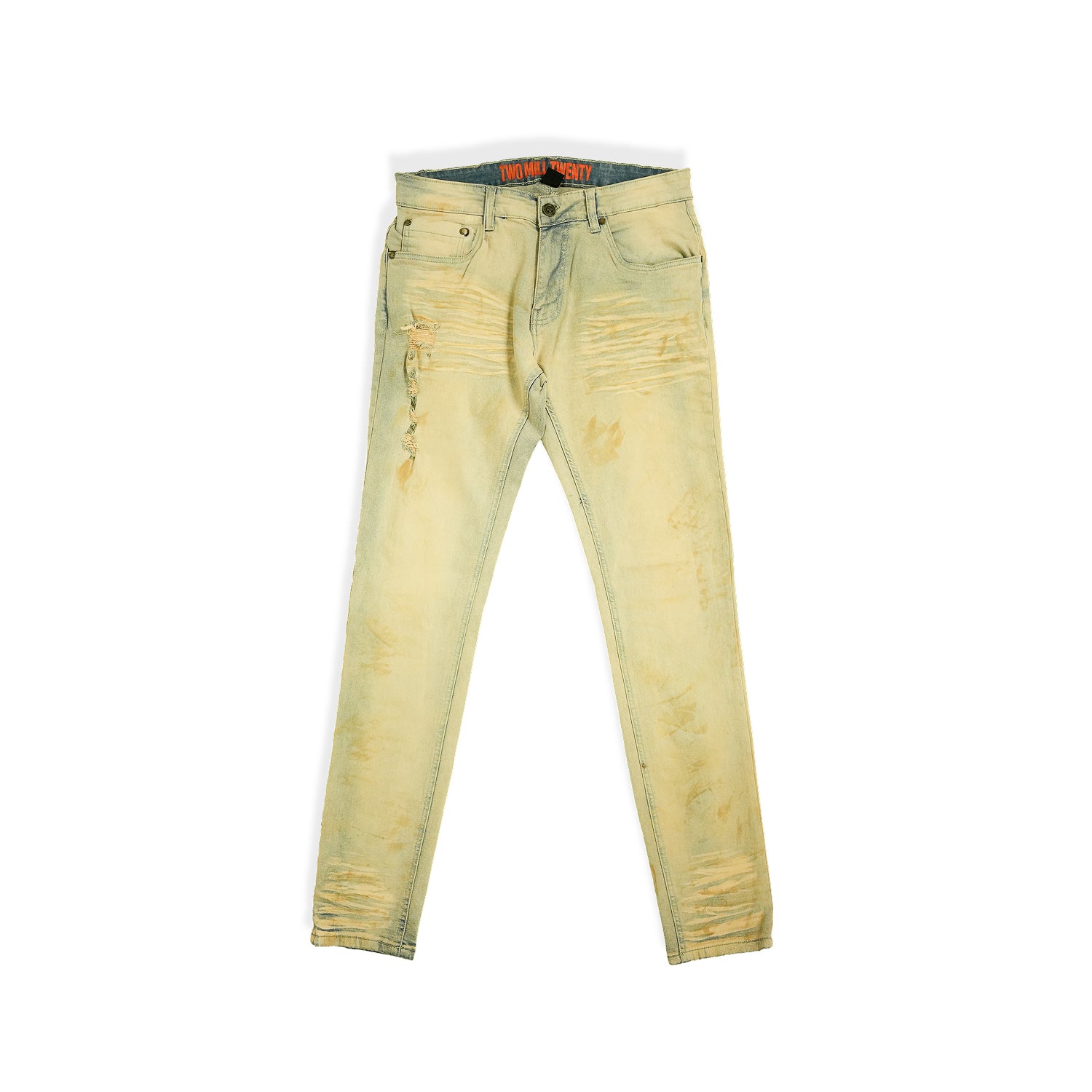 Men's Vintage Wash Skinny Jeans