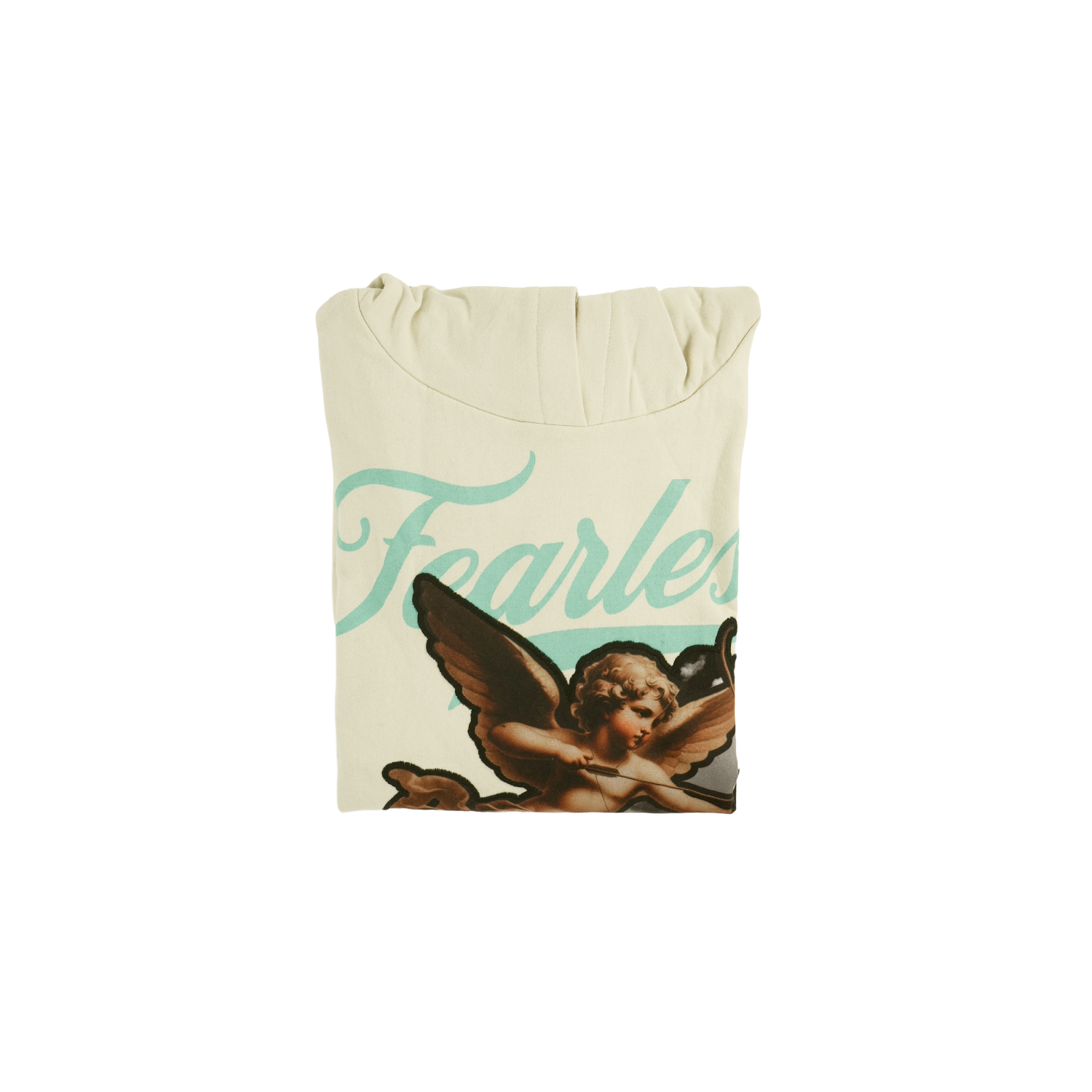 Unisex Fearless Angel Hoodie | Cream