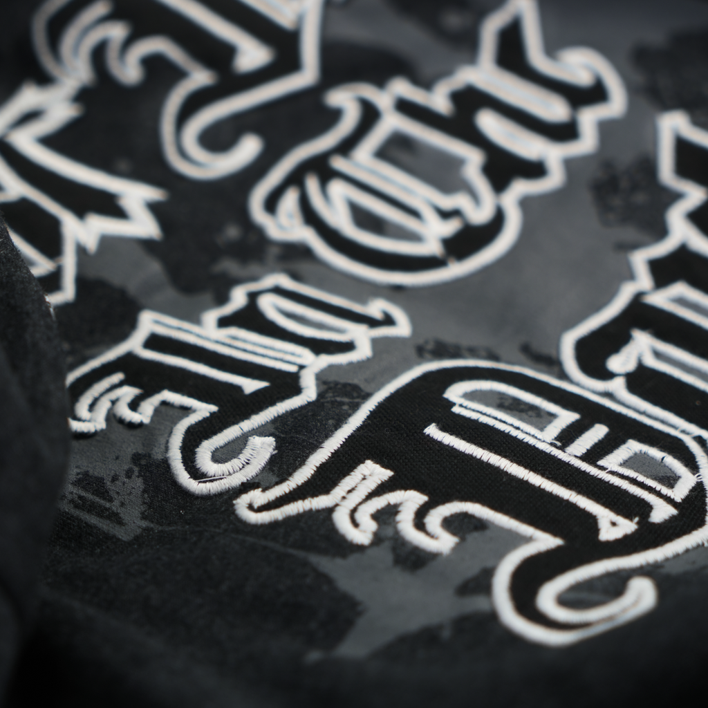 Men's Lost Faith Gothic Hoodie | Charcoal Grey