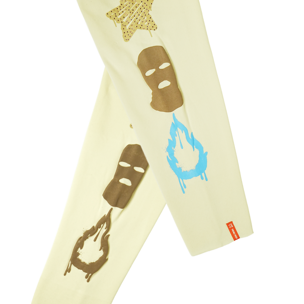 Unisex Can't Be Silent Rhinestone Hoodie | Cream