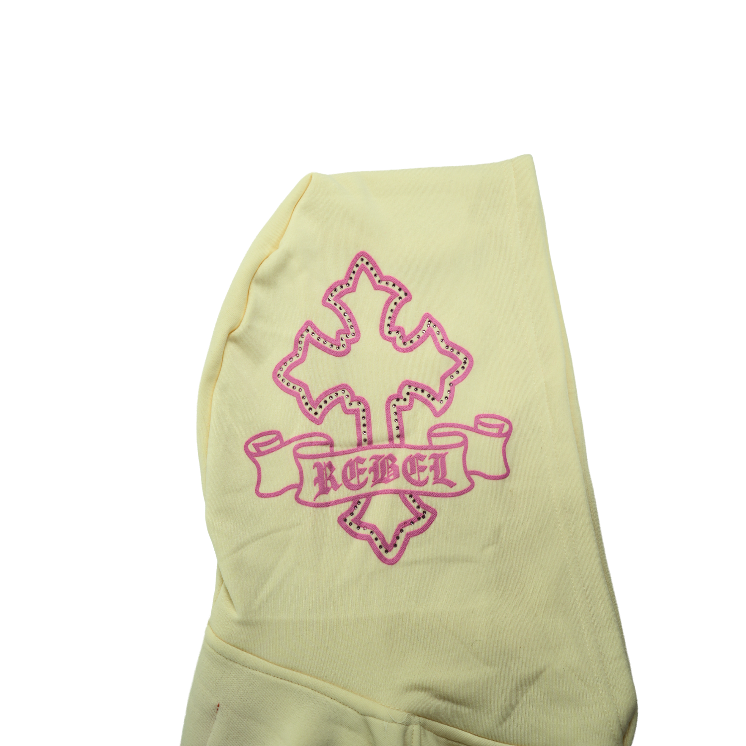 Unisex Gothic Rebel Hoodie | Cream