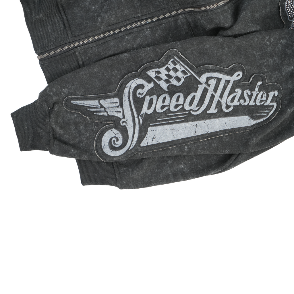 Men's Rebel Zip Hoodie | Vintage Black