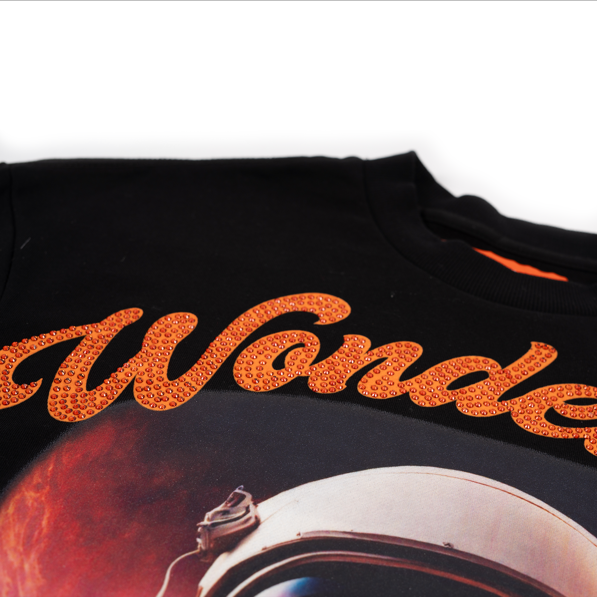 Men's Graphic Wonderlust Crewneck | Black