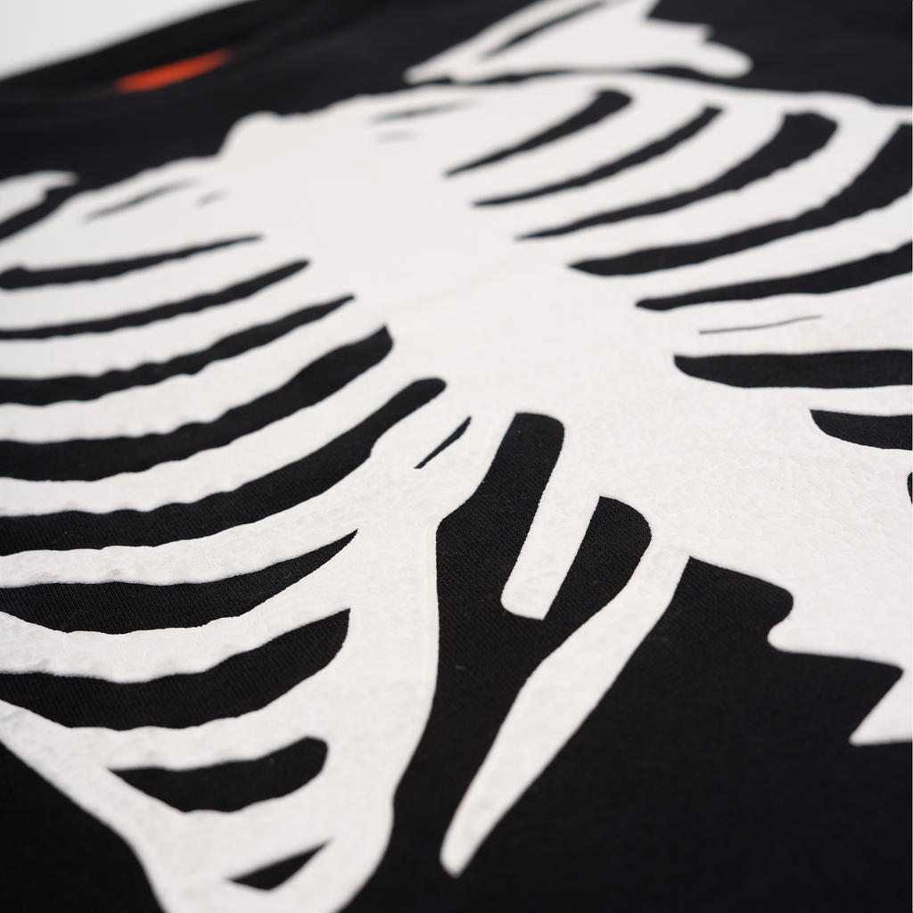 Men's Bones Fleece Crewneck | Black