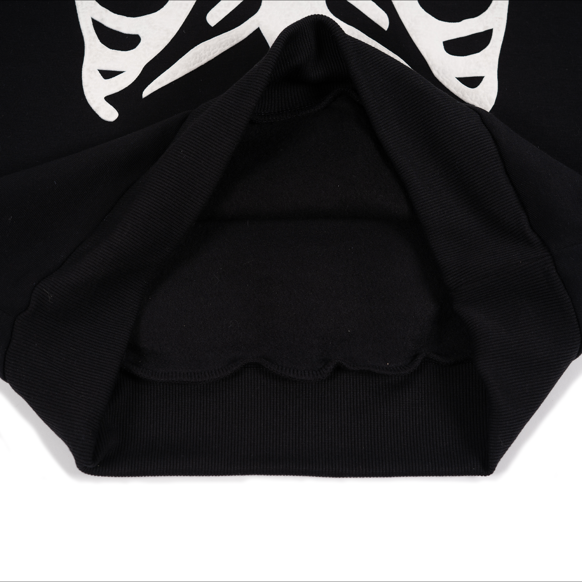 Men's Bones Fleece Crewneck | Black
