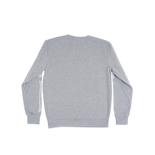 Men's Bones Fleece Crewneck | Heather Grey