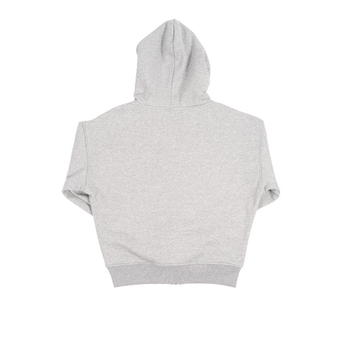 GHOSTED (Plain) Zip-Up | Heather Gray