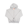 GHOSTED (Plain) Zip-Up | Heather Gray