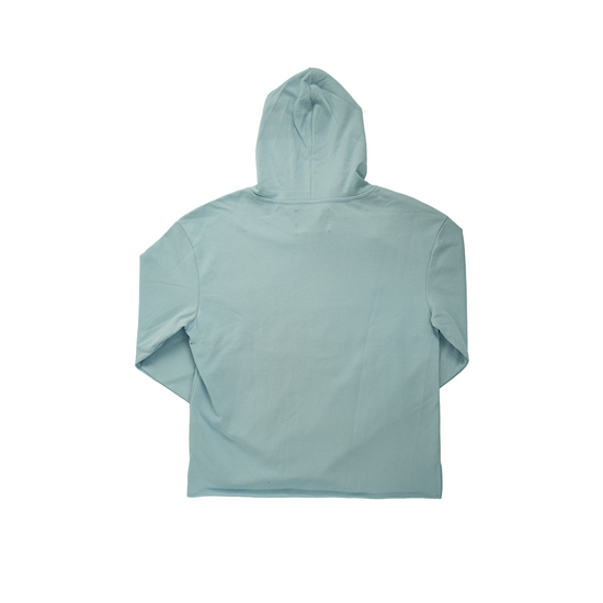 Unisex Crystal Cupid Angel Hoodie | Light Blue