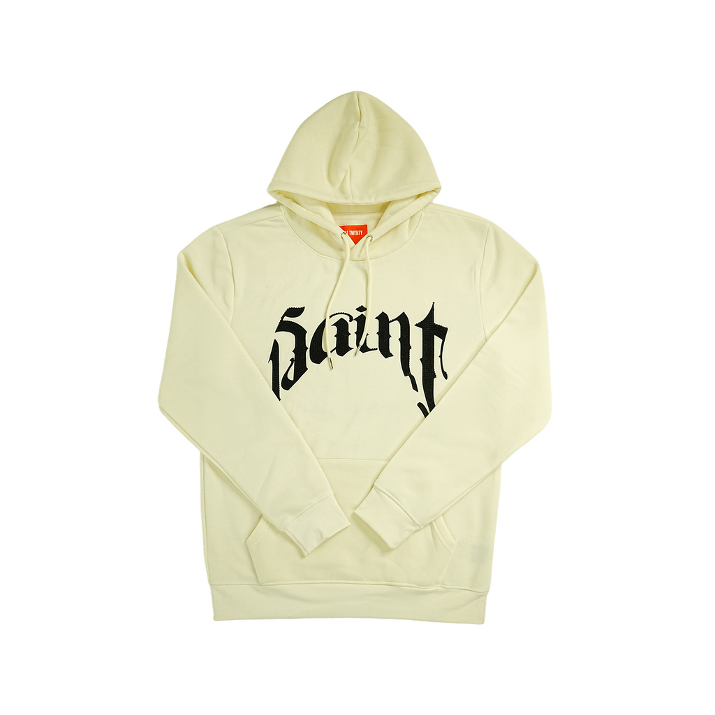 Unisex Crystal Saint Hoodie | Cream