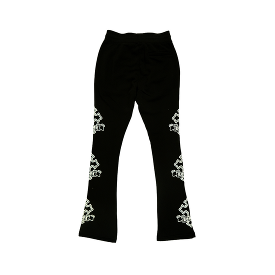 Men's Gothic Rebel Joggers | Black