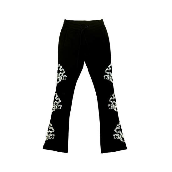 Men's Gothic Rebel Joggers | Black